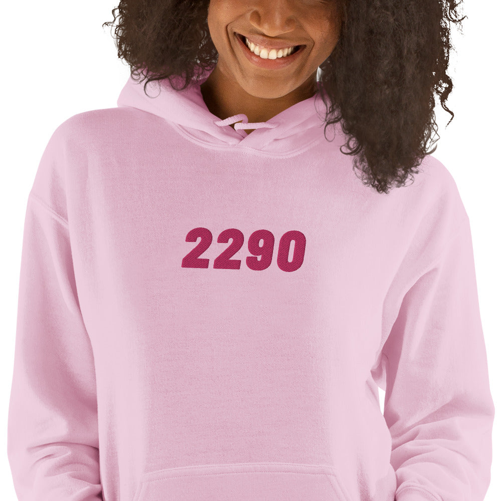 Essentials - 2290 - roze geborduurd