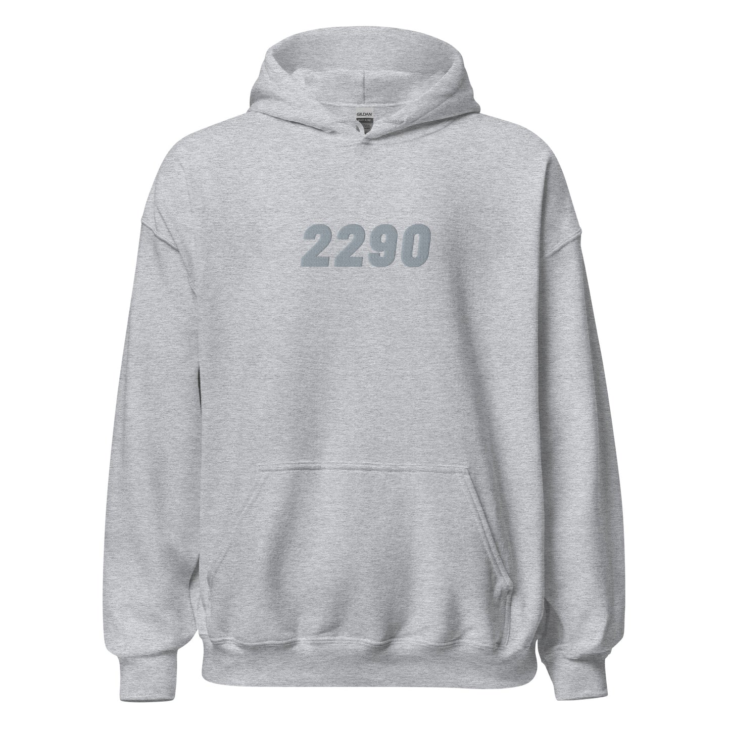 Essentials - 2290 - grijs geborduurd