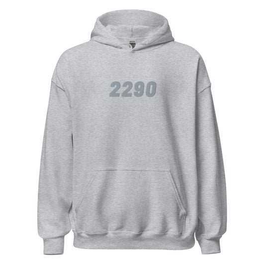 Essentials - 2290 - grijs geborduurd