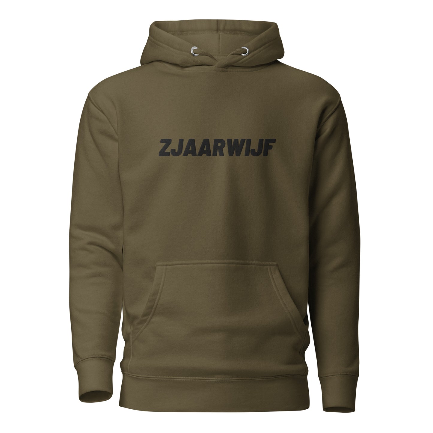 Premium hoodie - zjaarwijf - zwart